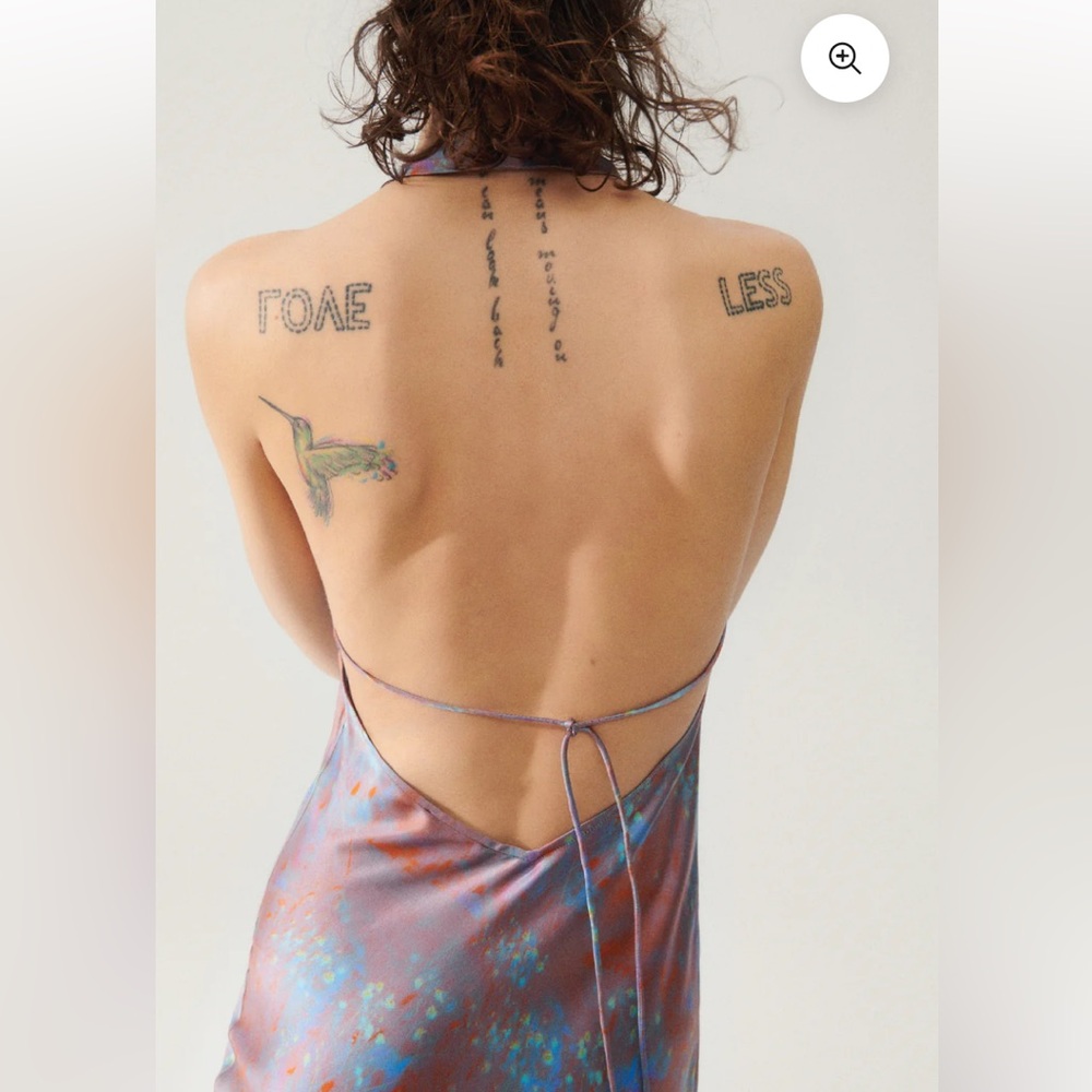 Silk Laundry HALTER DRESS DAZED - Picture 3 of 5